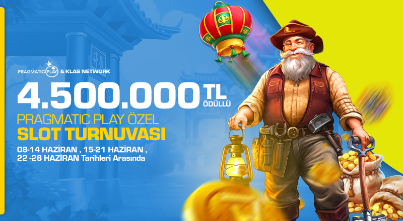 Pragmatic Play & Klas Network Özel Slot Turnuvası